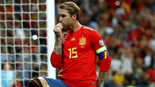 Lăsat acasă de Luis Enrique, Sergio Ramos a reacționat imediat după eliminarea șoc a „Furiei Roja” de la Campionatul Mondial: „Spania cade”