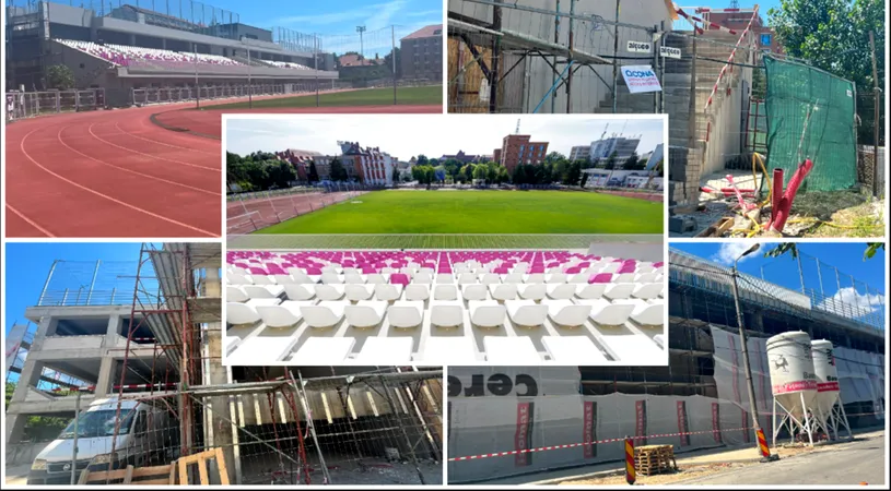 EXCLUSIV | Curiosul caz al stadionului Știința! Refăcut după aproape un deceniu de promisiuni, ar putea să nu găzduiască meciurile Științei Poli Timișoara