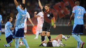 Pancu a terminat meciul plin de sânge:** "M-a înjurat unul de mamă, de tată și a trebuit să îi atrag atenția"