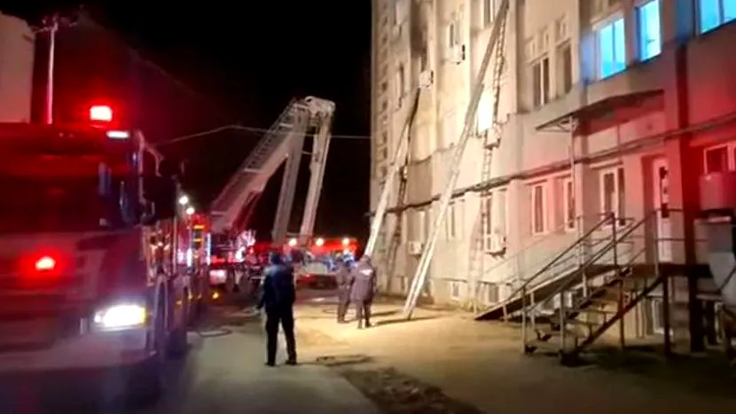 Zece persoane puse sub acuzare în cazul incendiului de la spitalul din Neamț