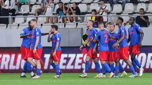 FCSB – UTA Arad 2-0, în etapa 8 din Superliga. Campioana obține al doilea succes în acest campionat