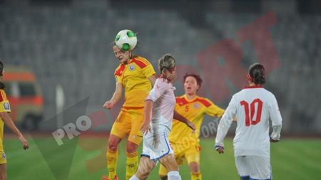 România - Cehia, scor 0-0, în preliminariile CM FIFA 2015 la fotbal feminin