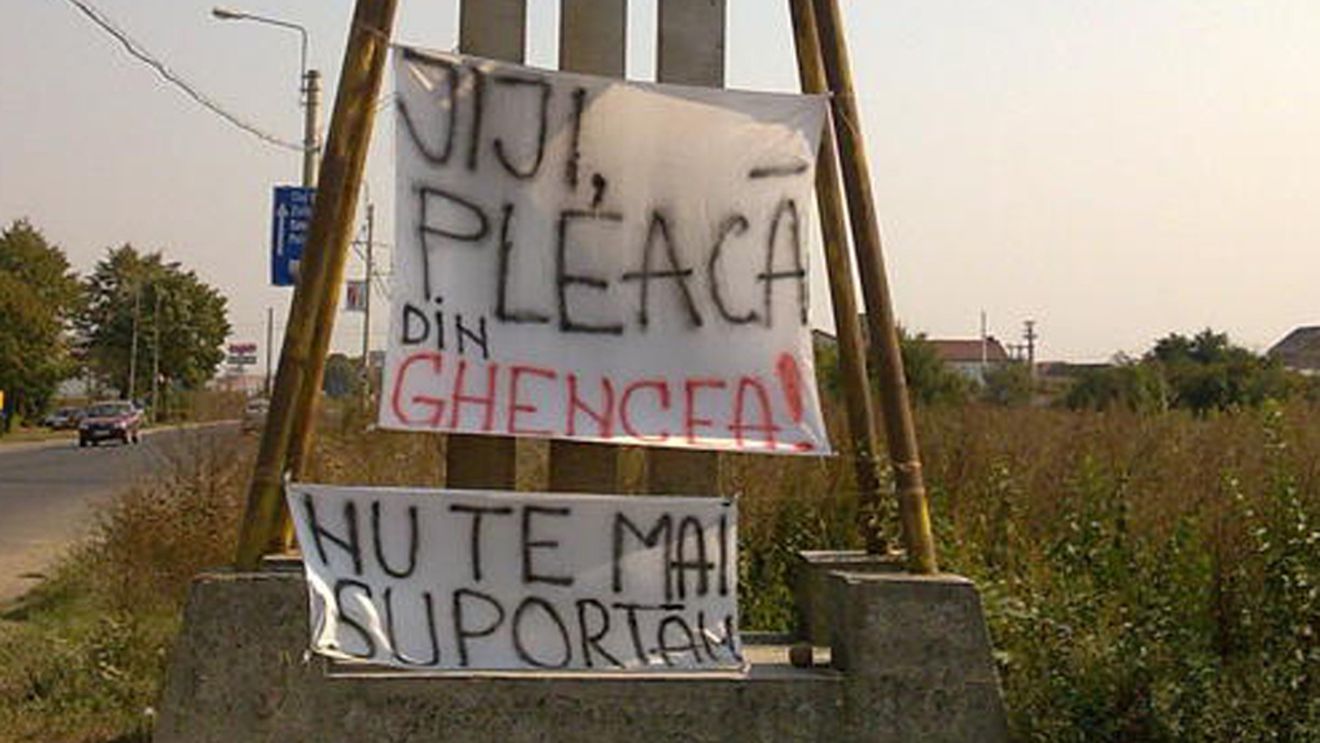 Mesaj anti-Becali și la Satu Mare! "Nu te mai suportăm!"