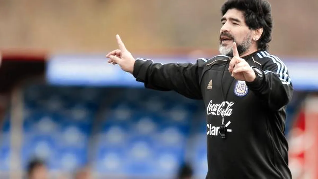 Maradona contraatacă: 