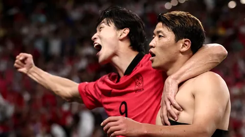 Coreea de Sud – Portugalia 2-1, în Grupa H de la Campionatul Mondial din Qatar. Asiaticii câștigă și se califică în optimile de finală!