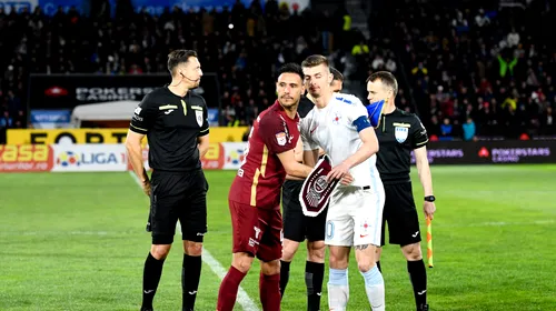 FCSB vrea arbitri străini la derby-ul cu CFR Cluj! Răspunsul oficialilor din Gruia. „Propunerea a fost diferita!”