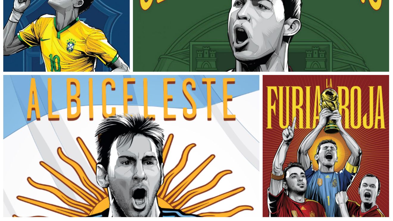 Postere excepționale realizate de ESPN cu echipele de la Mondial. Cine sunt starurile și care sunt poreclele celor 32 de echipe