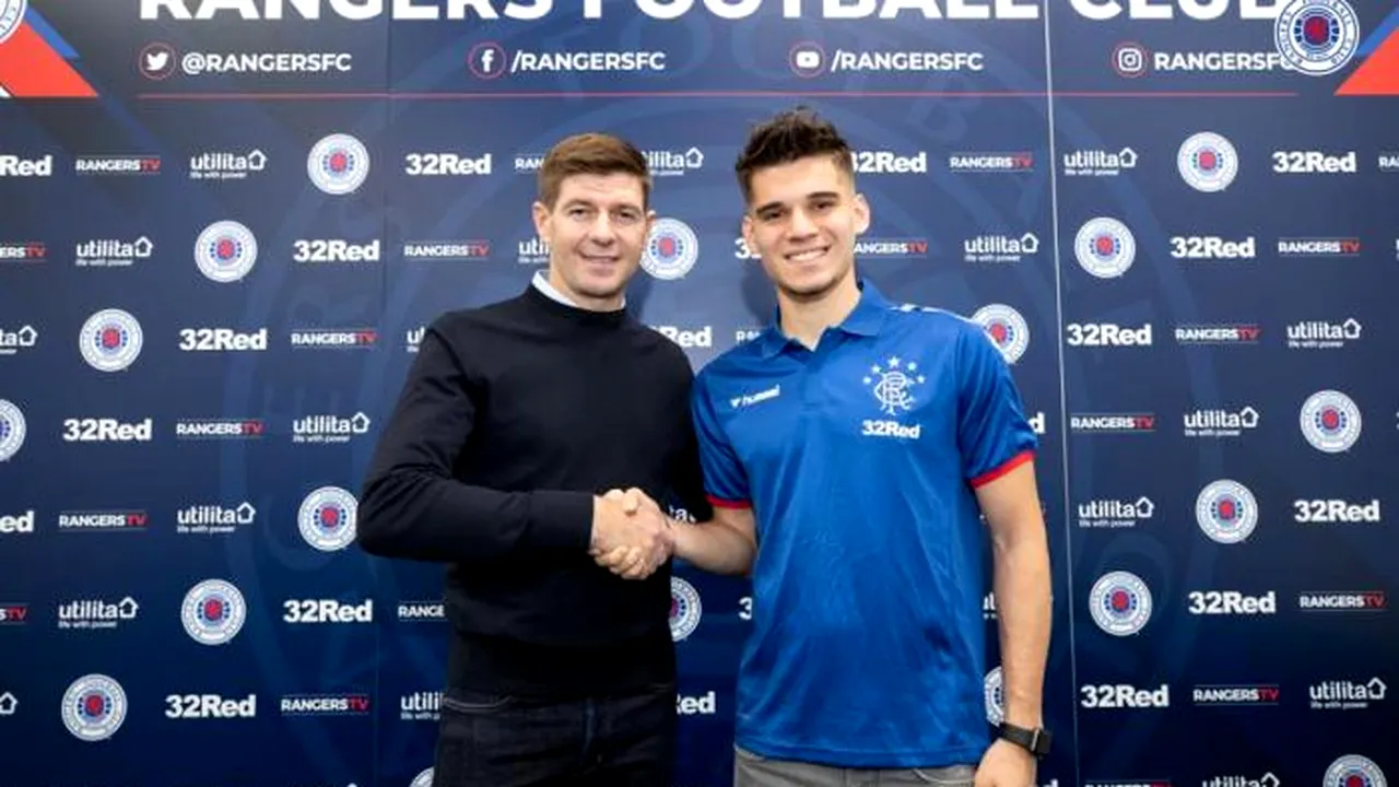 Foștii jucători ai lui Rangers îi prevăd lui Ianis Hagi un viitor mare: „Atunci va deveni un jucător de top!” Glasgow, stația către celebritate