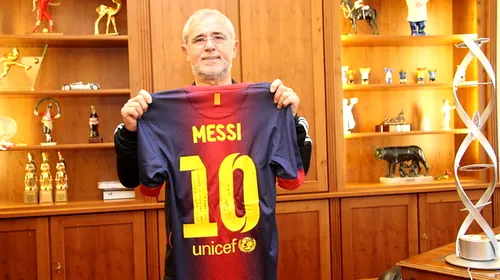 FOTO Gerd Muller a primit cadoul trimis de Messi după ce starul Barcei i-a doborât recordul!** Cum a reacționat