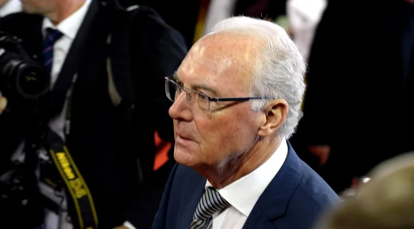 Franz Beckenbauer a primit amendă și avertisment din partea Comisiei de Etică a FIFA, în scandalul pentru organizarea CM 2018 și 2022