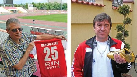 Ei știu cum să bage mingea în poartă! Dudu Georgescu și Mateuț, sfaturi pentr "câini": "Vă învățăm noi să dați goluri!"
