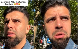 Reacţia unui român care a mers în Germania să vadă meciul României. 