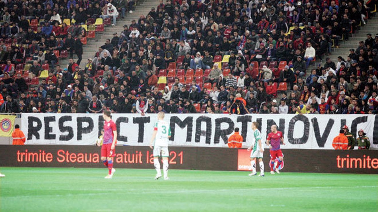 Dinamo, bătută net de rivală la fani!** În 3 meciuri pe Național Arena, Steaua a avut mai mulți spectatori decât "câinii" într-un an și jumătate!