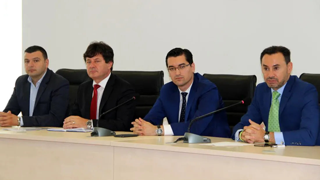 Proiect al Aradului pentru fotbalul din ligile a 4-a, a 5-a și a 6-a,** prezentat președintelui FRF