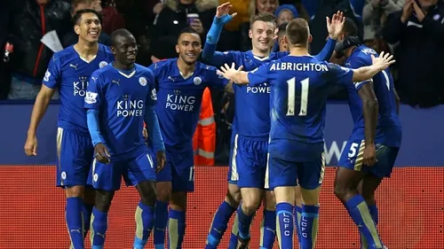 Prima filă de istorie! Leicester și-a asigurat calificarea în grupele Ligii Campionilor cu cinci etape înaintea finalului sezonului: 