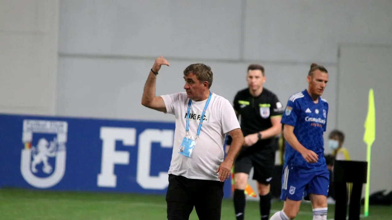 Gică Hagi: „Am promis”. Mesajul „Regelui” după FC U Craiova - Farul!