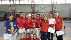 Dinamo, cu două echipe pe podium la Cupa României de sabie senioare