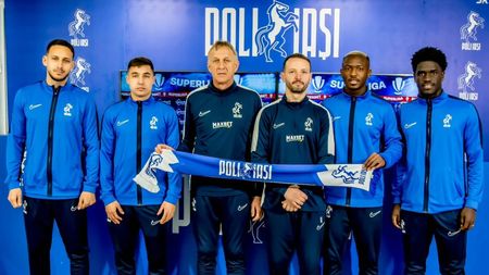 Poli Iași și-a prezentat noile achiziții, doi fundași și doi atacanți. Emil Săndoi: „Ne-am întins cât ne este plapuma”. Mihai Adăscăliței simțea nevoia unei noi provocări după trei ani petrecuți la Oțelul. „E un pas înainte”