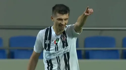 Florin Tănase a marcat în Emirate și a declanșat nebunia comentatorului, care a avut o reacție uluitoare! | VIDEO