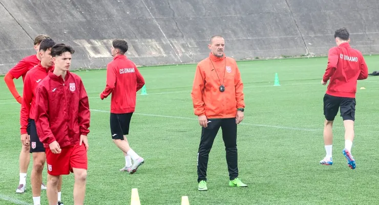 Întăriri la CS Dinamo, în plină luptă pentru evitarea retrogradare! Cinci noi jucători la antrenamentele lui Boris Keca