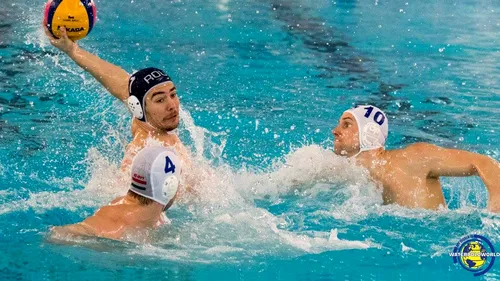 Naționala de polo a remizat cu Canada la preolimpicul de la Trieste, scor 10-10. Meciul de mâine cu Rusia e decisiv