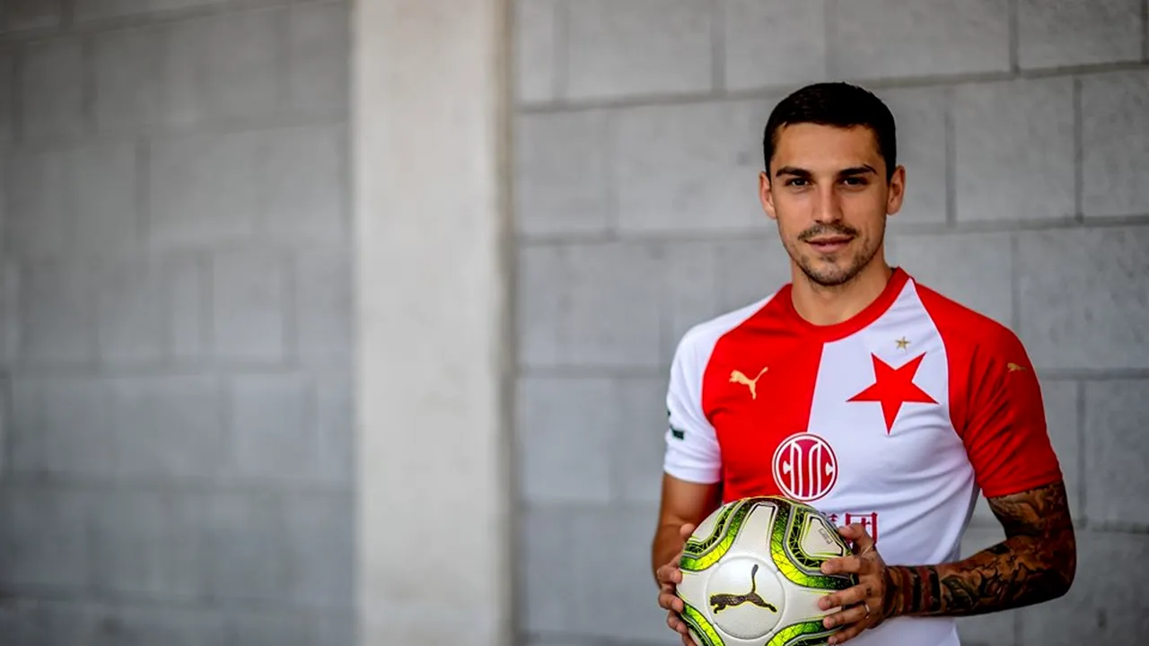OFICIAL | Nicolae Stanciu a fost prezentat la Slavia Praga. Prima reacție a jucătorului care a evadat din Arabia Saudită și s-a întors în fotbalul european
