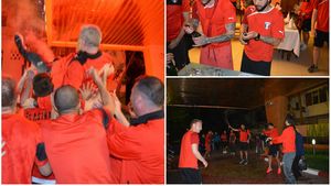 "Campionii României suntem noi!" VIDEO Imagini spectaculoase la Giurgiu, după ce Astra a câștigat matematic titlul. Petrecerea campionilor