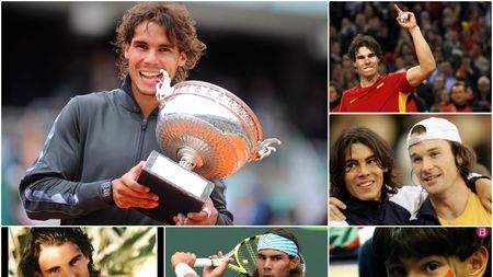 "Einstein al tenisului". SERIAL 8 cu 8 | Ei sunt protagoniștii de la Turneul Campionilor. Episodul 8: Rafael Nadal. Lecție la 13 ani: "Am căzut și mi-am rupt degetul mic de la mâna stângă. Am ținut racheta cu patru degete, cel rupt atârnând fără viață". Cum s-a lăsat de fotbal și 'injecția' de curaj de la Moya