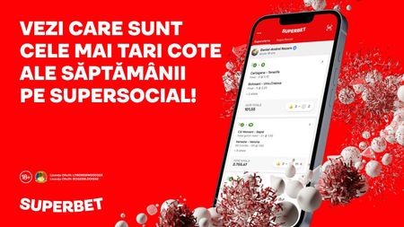 ADVERTORIAL | Trei jucători din SuperSocial au prins bilete bombă la Superbet! Vezi aici ce au pariat!