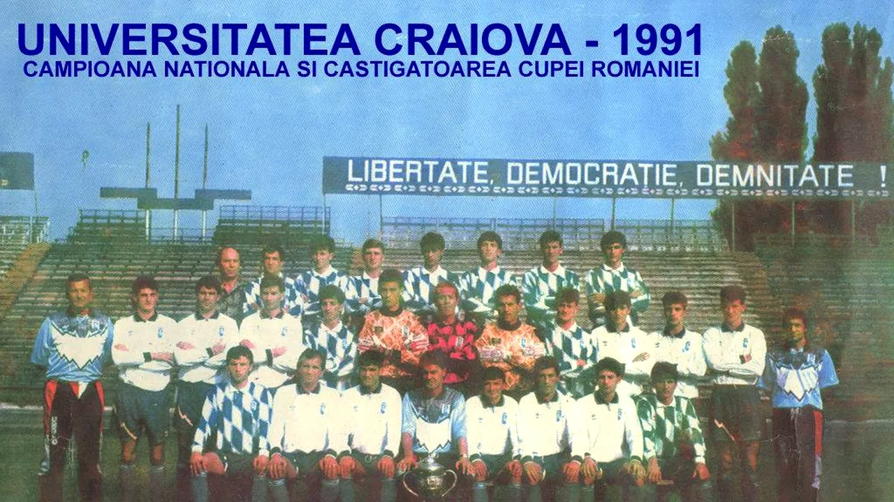 Acum 20 de ani, Universitatea Craiova a fost aproape să piardă calificarea în finala Cupei, deşi luase un avantaj net în tur! Ca şi azi, a întâlnit tot o divizionară secundă