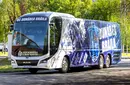 Echipa de handbal feminin Dunărea Brăila și-a „tras” autocar de 450.000 de euro, care are toaletă cu lavoar și face invidioși granzii din Superliga de fotbal! Investiția e din surse private. FOTO