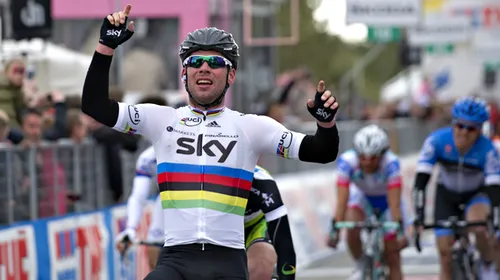 Mark Cavendish, regele sprintului în Giro!** VEZI clasamentul general al Turului Italiei