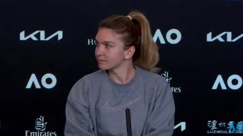 Gafă la adresa Simonei Halep după victoria cu Iga Swiatek de la Australian Open: „Americanismul jurnaliștilor...