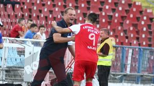 Arestat în Australia pentru meciuri trucate, face spectacol la revenirea în Liga I. Cristian Cristea a fost eroul Oțelului în meciul cu Rapid cu două goluri de mare atacant