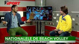 VIDEO Fenomenul volei pe plajă. Cristian Brînză a fost invitatul lui Andru Nenciu la ProSport Raport