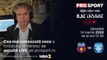 Ilie Dobre comentează LIVE pe ProSport.ro meciul Steaua – Poli Iași, sâmbătă, 14 martie 2026, de la ora 12:30