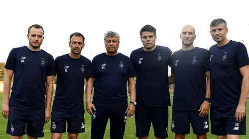 Cine sunt cei cinci oameni din staff-ul tehnic al lui Mircea Lucescu la Dinamo Kiev. Care este obiectivul echipei pentru noul sezon