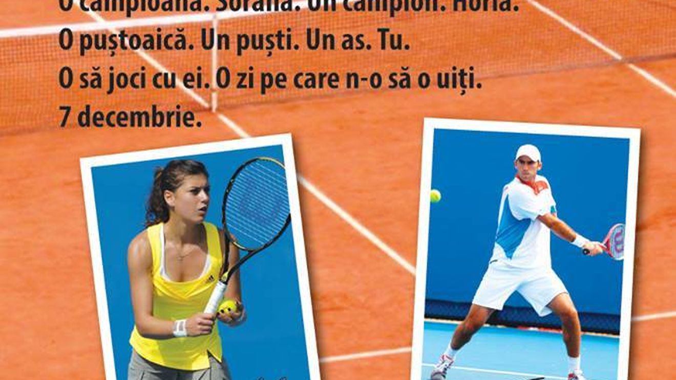 Sorana Cîrstea și Horia Tecău merg la Constanța cu Kids Day