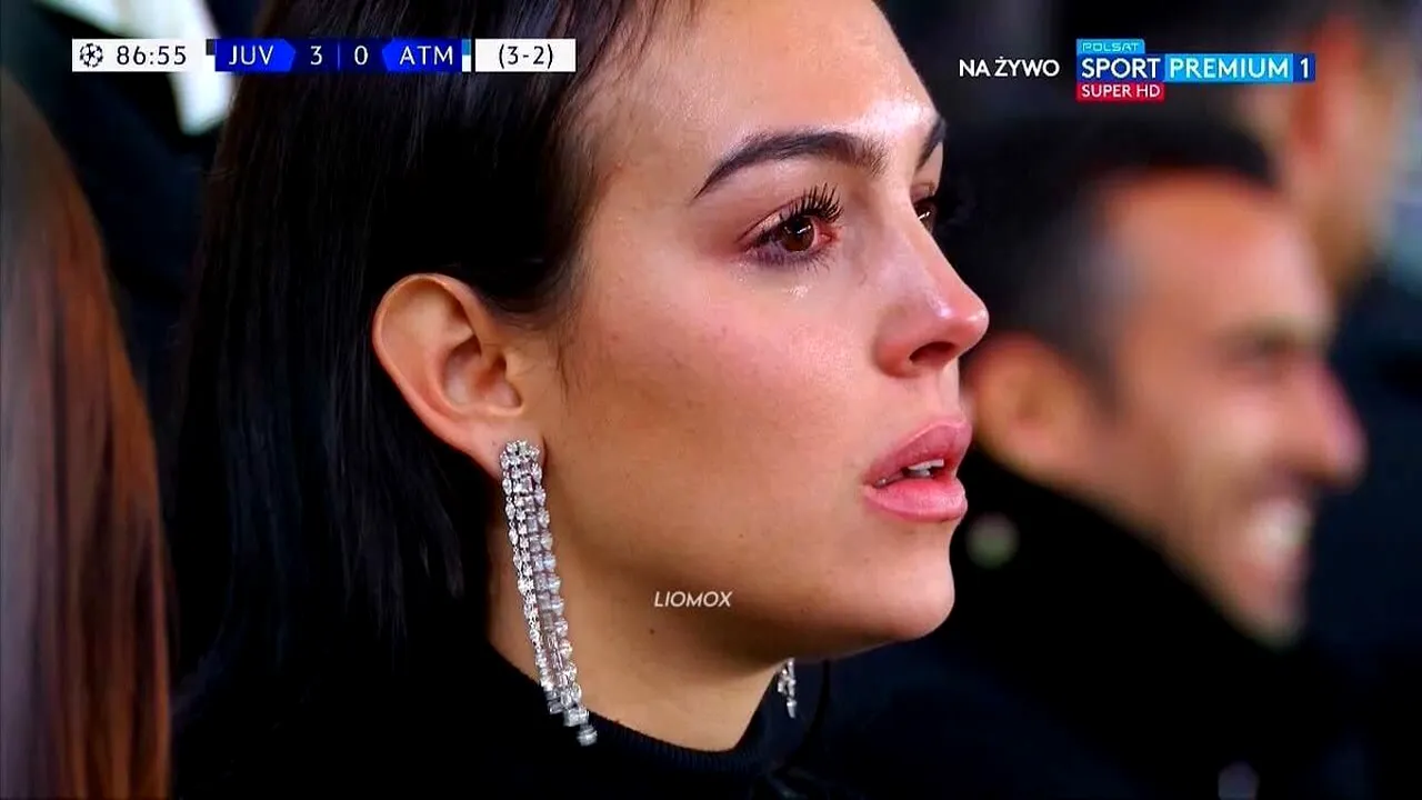 Iubita lui Cristiano Ronaldo, Georgina Rodriguez, a plâns în hohote la finalul meciului cu Atletico Madrid. Ulterior a postat pe Instagram o imagine la care au reacționat 2 milioane de oameni: 