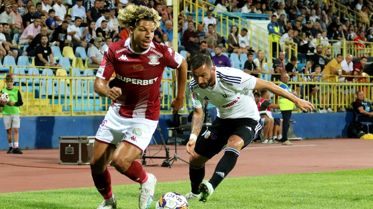 U Cluj - Rapid 0-3, în etapa a doua din Superliga | Giuleștenii, victorie la scor de neprezentare și primul succes al lui Cristiano Bergodi
