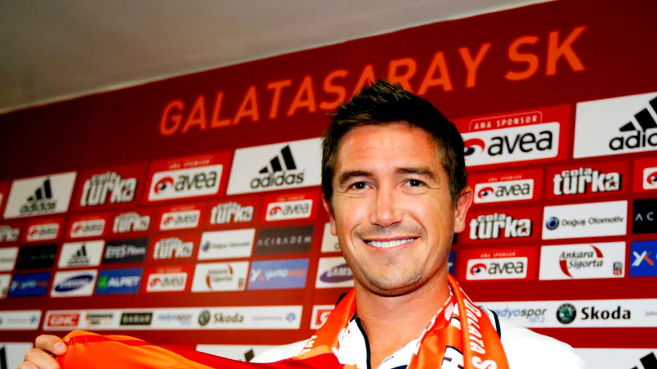 Kewell a fost prezentat la Galata