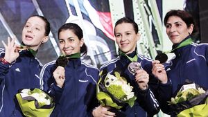 Obișnuite cu aurul!** Echipa feminină de spadă a României, învingătoare la Jocurile Mondiale Militare