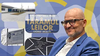 ”Tărâmul Leilor” zdruncinați: imagini de senzație cu bijuteria de 12 milioane de euro construită de Adrian Mititelu pentru o echipă, FCU Craiova, care a avut la dispoziție condiții europene, dar a eșuat în play-out-ul Ligii 2. EXCLUSIV