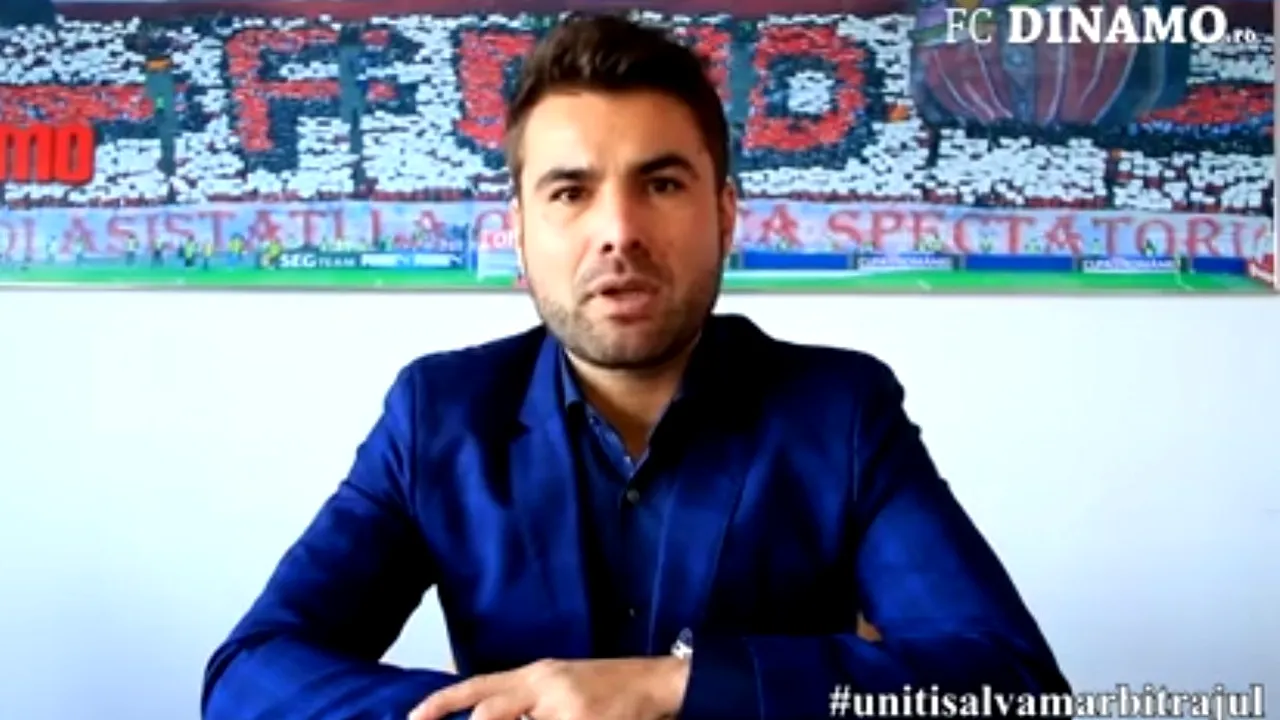 Acțiune fără precedent inițiată de Dinamo! #unitisalvamarbitrajul  | Ziua 1 de proteste. Mutu: 