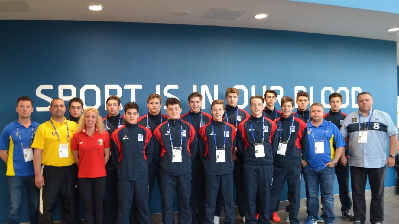 Naționala de juniori la polo s-a calificat la turneul final al Campionatului European cu victorii pe linie