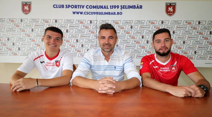 Șelimbăr, trei achizii făcute în această săptămână! Ultimii doi veniți sunt jucători foști la FC Hermannstadt, respectiv ”FC U” Craiova. Amândoi consideră că au făcut ”un pas înainte”