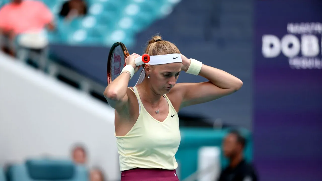 Petra Kvitova a răbufnit după ce s-a calificat în finală la Miami Open: „Rușii și bielorușii nu ar trebui lăsați la Wimbledon și Jocurile Olimpice”