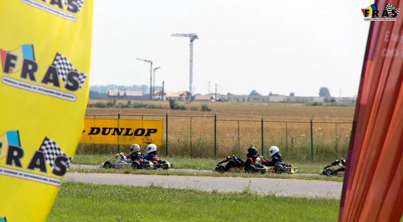 SPECIAL | Câți ani are cel mai tânăr pilot înscris la startul Campionatul Național de Karting Dunlop 2018. Tatăl său e un cunoscut pilot de raliuri 