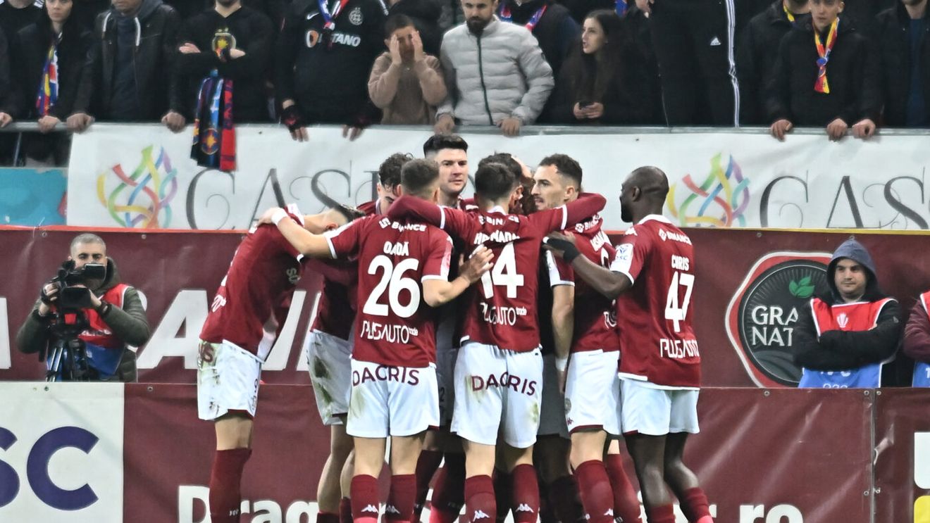 Rapid - FCSB 4-0, în etapa 30 din Superliga. Prima clasată, umilită pe Arena Națională de echipa lui Dan Șucu. Giuleștenii încă speră la titlu. Rrahmani, dublă de senzație