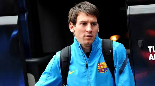 Messi încearcă să „spargă gheața”